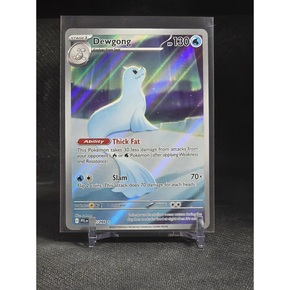 Dewgong 097/094 Illustration Rare Phantasmal Flames NM Pokémon TCG English IR